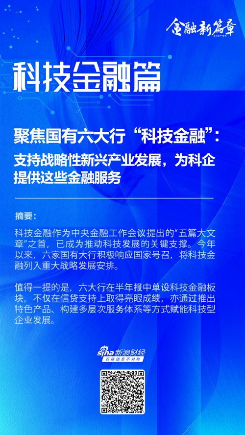 國有六大行以科技金融賦能戰(zhàn)略性新興產(chǎn)業(yè)發(fā)展 信息技術(shù)咨詢服務(wù)的實踐與展望